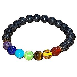 7Chakras Essential Oil Bracelet-Balance mental spiritual emotional physical body